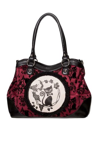 Gothic Lolita Bag Kawaii Banned Call of the Phoenix Red- rockangehell.com