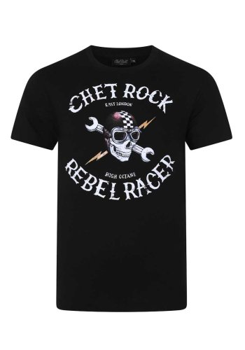 Tee-shirt homme Rockabilly Rock Chet Rock \"Rebel Racer\" - rockangehell.com