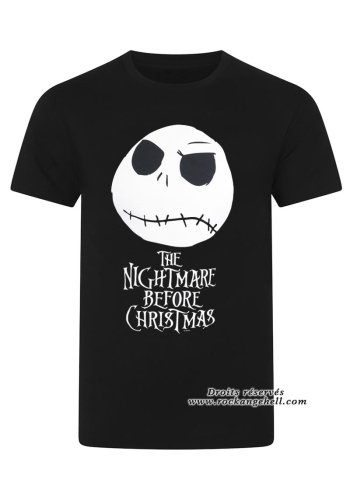 Tee-Shirt Homme Disney L\'Étrange Noël de Monsieur Jack \"Jack Head\" - rockangehell.com