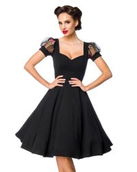 Robe Soirée Rockabilly Pin-Up Années 50 Vintage Belsira Jenny - rockangehell.com