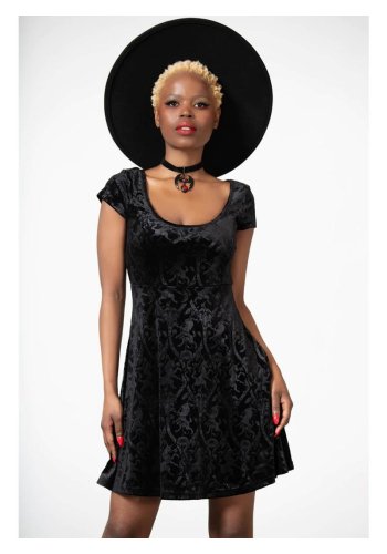 Gothic Lolita Dress Kill Star \"Devilry Skater\" - rockangehell.com