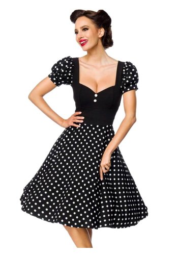 50s Pin-Up Dress Vintage Rockabilly Belsira \"Diana\" - rockangehell.com