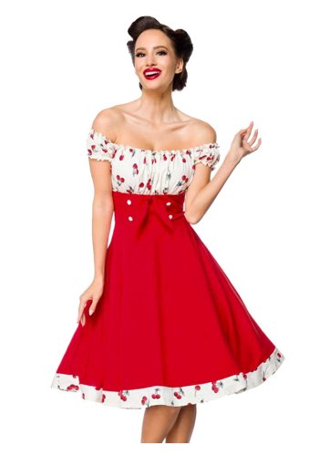 Vintage 50s Rockabilly Pin-Up Dress Belsira \"Bella Cherry\" - rockangehell.com