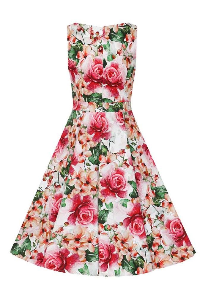 Floral pin up dress best sale