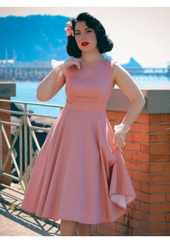 HR London Elodie Retro Vintage Dress - rockangehell.com