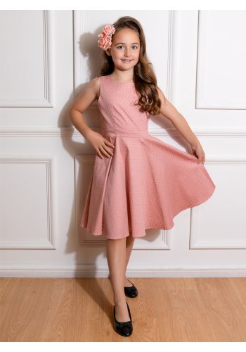 Children's Dress Girl Retro Vintage Rockabilly HR London Elodie- rockangehell.com