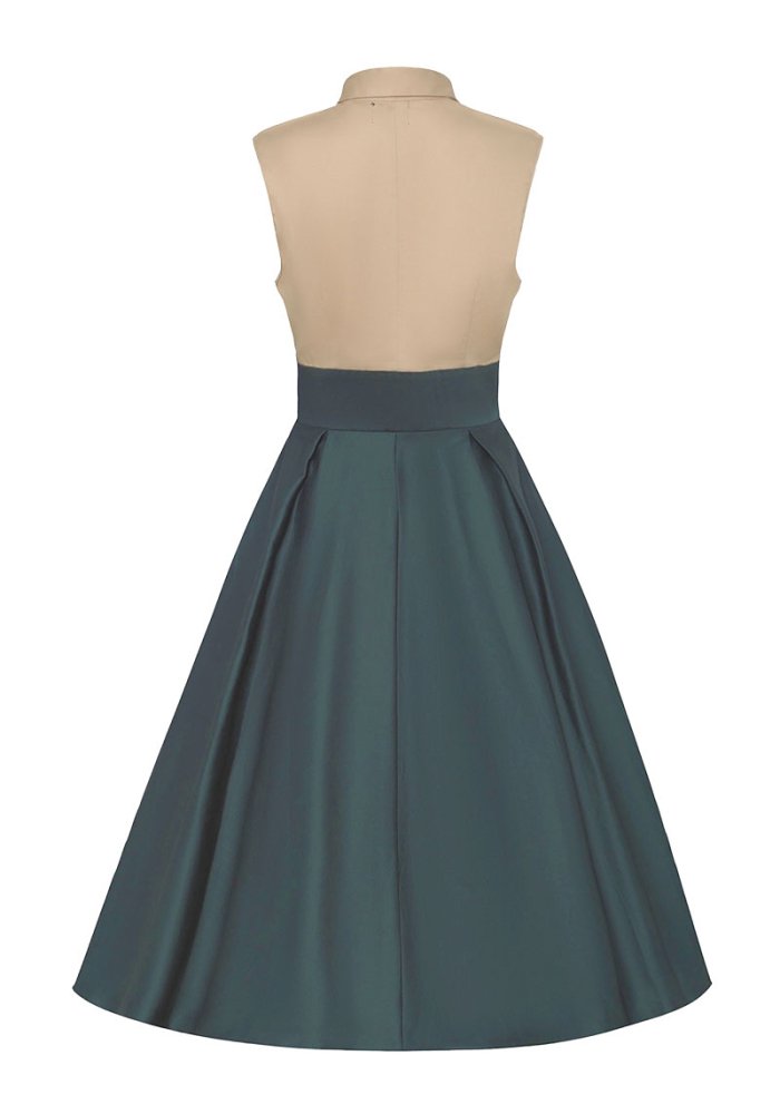 Green rockabilly dress best sale