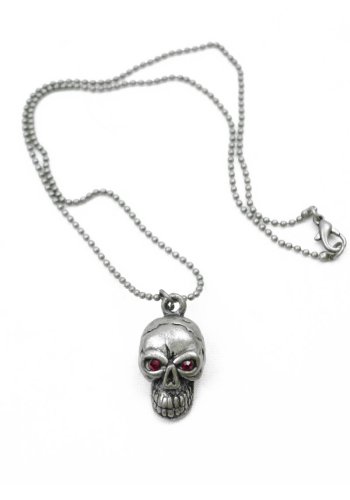 Collier Pendentif Rock Punk Skull - rockangehell.com