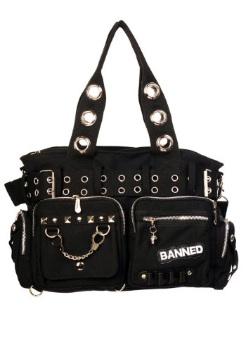 Banned Gothic Punk Rock Bag \"Be Rock\"