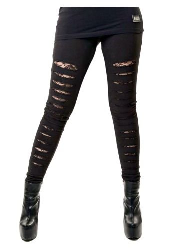Legging rock punk Vixxsin (Evil Clothing) \"Slasher\"